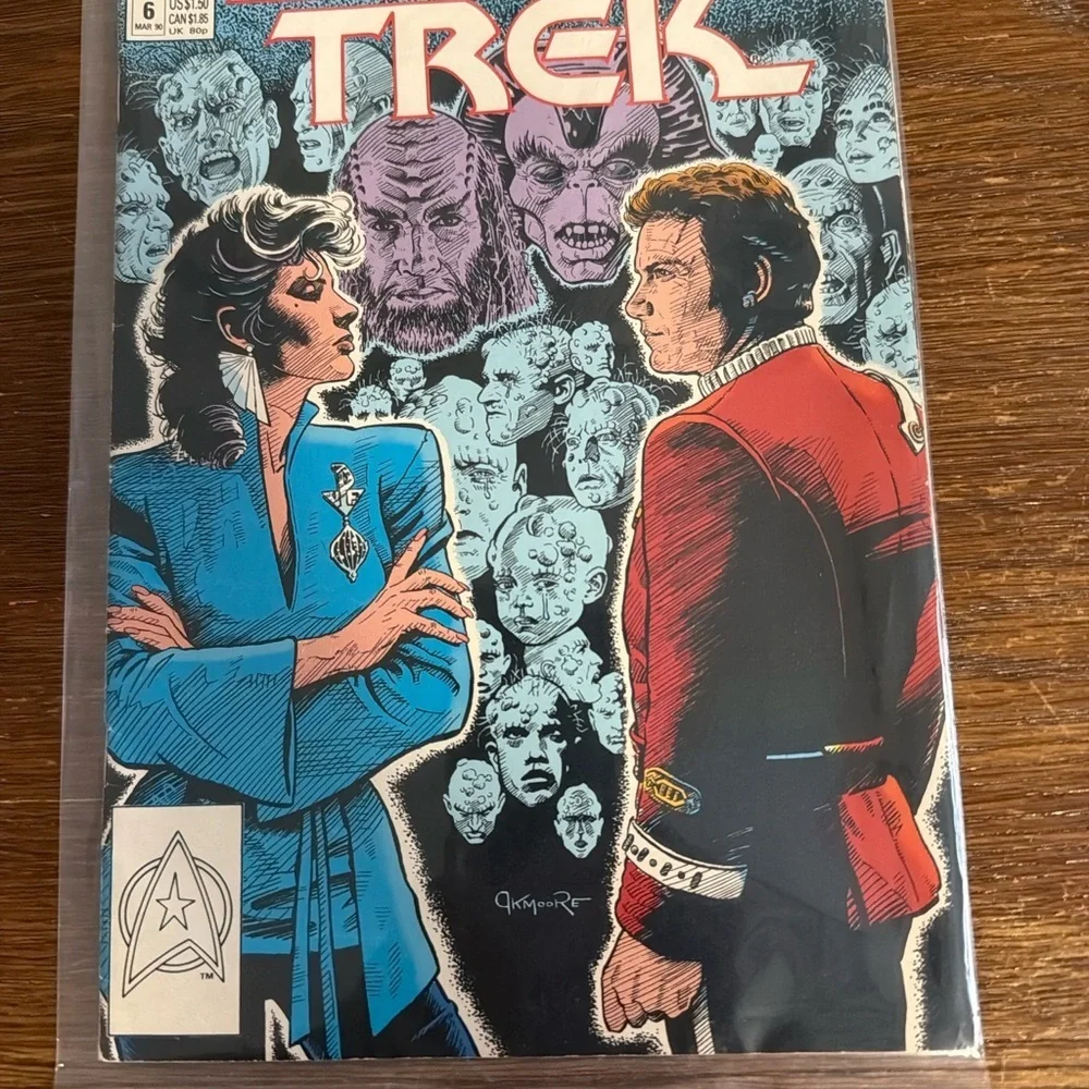 Star Trek #6 (1990) Vintage DC Comics • FN/VF • Sci-Fi Collectible